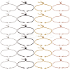 32Pcs 4 Colors Rack Plating Adjustable Brass Slider Bracelet Making KK-SP0001-79-1