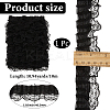 10M Polyester Pleated Lace Trim OCOR-CY0002-17C-2