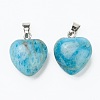 Natural Apatite Pendants G-I311-A22-2