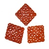 Natural Myanmar Jade Dyed Connector Charms G-Z162-18A-1