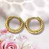 304 Stainless Steel Hoop Earrings for Women EJEW-M068-11B-G-1