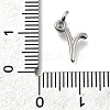 Brass Micro Pave Cubic Zirconia Pendants KK-B132-12P-R-3