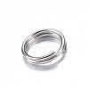 Tarnish Resistant 201 Stainless Steel Split Rings LS-X-STAS-P092-03-2