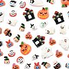 14 Styles Halloween Theme Luminous Resin Decoden Cabochons CRES-FS0001-29-3