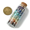 Glass Wishing Bottle Decoration AJEW-JD00012-02-3