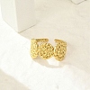 304 Stainless Steel Cuff Rings for Women LS-RJEW-G338-22G-1
