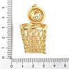 Brass Micro Pave Cubic Zirconia Pendants KK-S526-10G-E-3