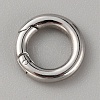 316 Stainless Steel Spring Gate Rings STAS-WH0033-35A-1