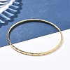 304 Stainless Steel Bangles for Women AJEW-P127-09G-2