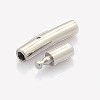 Tarnish Resistant 304 Stainless Steel Bayonet Clasps STAS-D043-3