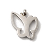 Non-Tarnish 304 Stainless Steel Charms STAS-M311-01P-2