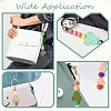 32Pcs 16 Colors Leaf Food Grade Eco-Friendly Silicone Focal Beadss SIL-CJ0002-19-7