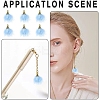 Faux Mink Fur Tassel Pendant Decorations FIND-YW0002-24F-4