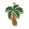 Ocean Series 304 Stainless Steel Enamel Pendants STAS-K308-02C-G-1