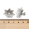 304 Stainless Steel Crystal Rhinestone Stud Earrings EJEW-G423-15P-4