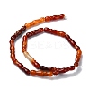 Natural Red Agate Beads Strands G-C135-A01-01-2