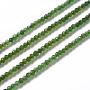 Natural Green Diopside Beads Strands X-G-A178-B02-2mm-1