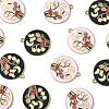 20Pcs 2 Colors Alloy Enamel Pendants ENAM-FS0004-14-3