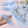 Polyester Embroidery Sequin Costume Accessories DIY-WH20025-014B-3