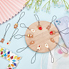 Cute Bear Decoration Nylon Phone Charms Strap HJEW-PH01743-3