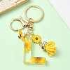 Resin & Alloy Enamel Keychain KEYC-YW00134-12-1