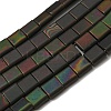 Electroplated Non-magnetic Synthetic Hematite Beads Strands G-C106-A01-06-1