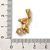 PVD Vacuum Plating 304 Stainless Steel Pendants STAS-M322-25G-3