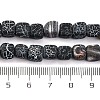 Natural Weathered Agate Beads Strands G-G177-E19-04-5