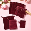 18Pcs 3 Styles Rectangle Velvet Drawstring Pouches TP-FS0001-04C-8
