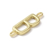 Rack Plating Brass Connector Charms KK-P245-07G-B-2