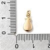 Synthetic Opal Teardrop Charms X-KK-H089-04B-01-3