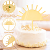 8Pcs Sun Birthday Cake Toppers OACR-CP0001-01-5