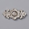 Alloy Adjustment Waist Tightener Buckle Buttons FIND-WH0110-123P-1