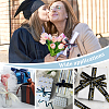 7Pcs 7 Styles Graduation Season Polyester Printed Grosgrain Ribbon OCOR-PH0005-02-6