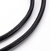 Leather Cord Necklace Making MAK-L018-06A-01-2