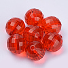 Transparent Acrylic Beads TACR-Q254-14mm-V12-1