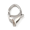 316 Stainless Steel Lobster Claw Clasps STAS-C154-02B-P-1