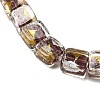 Handmade Gold Foil and Silver Foil Lampwork Beads FOIL-C001-01A-04-3