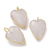 Natural Quartz Crystal Pendants G-G012-11G-01-1