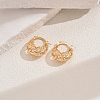 Elegant Geometric Bowknot Hoop Earrings EM8597-2-1