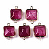 Natural Agate Links Connectors G-S359-207-1