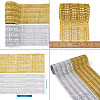 16 Rows Plastic Diamond Mesh Wrap Roll Rhinestone Crystal Ribbon Cake Wedding Decoration DIY-TA0008-45-9
