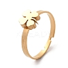 304 Stainless Steel Adjustable Rings for Women LS-RJEW-F169-01G-02-4