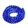 Transparent Glass Beads EGLA-A035-T10mm-D21-2