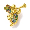 Cartoon Golden Zinc Alloy Enamel Pin LS-JEWB-D068-03G-02-1
