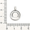 316 Surgical Stainless Steel Pendants STAS-A123-17AS-3