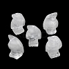 Natural Quartz Crystal Carved Healing Penguin Figurines G-B062-08F-2