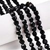 Natural Obsidian Beads Strands G-T138-215-1