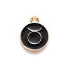 Alloy Enamel Pendants ENAM-S124-01A-08C-2