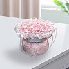 1Roll Flat Rainbow Color Organza Ribbon OCOR-LP0002-15-3